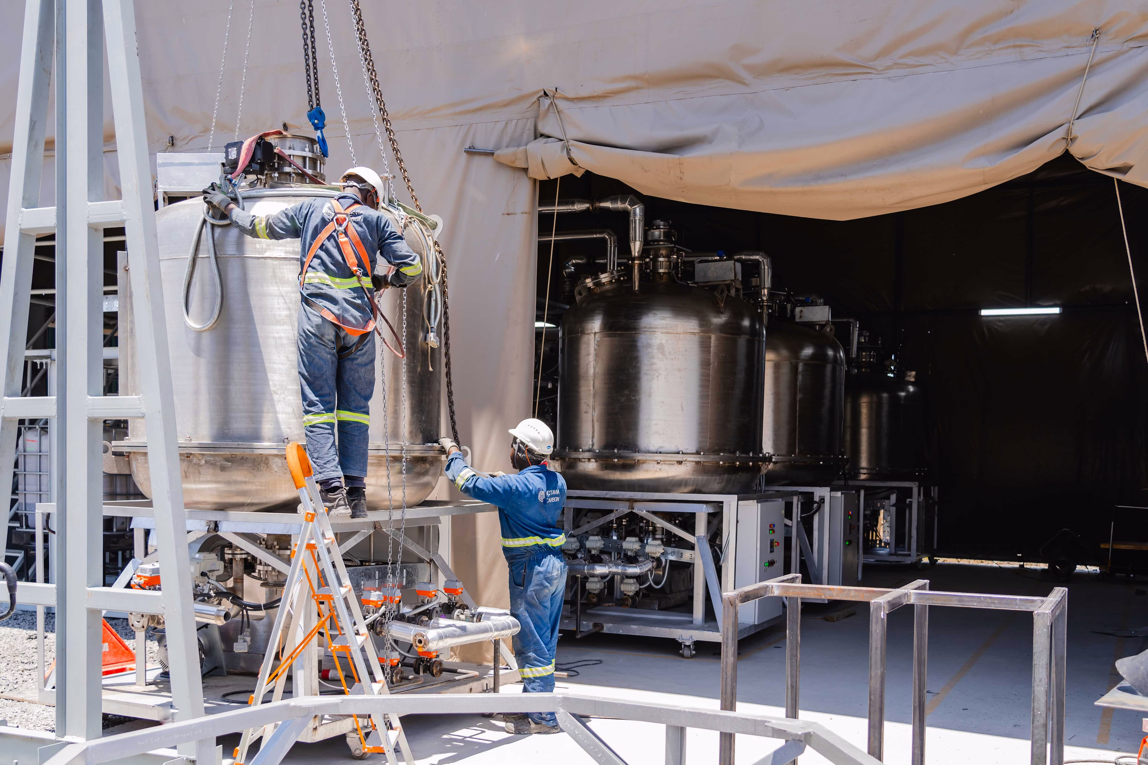 Octacvia Carbon's Lenana module in assembly